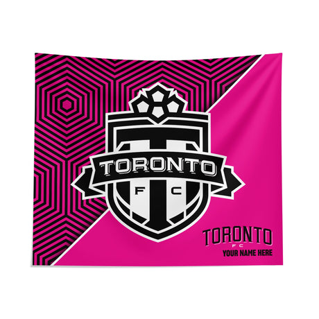 Pixsona Toronto FC Pink Implosion Tapestry | Personalized | Custom