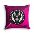 Pixsona Philadelphia Union Pink Implosion Throw Pillow | Personalized | Custom