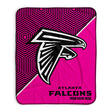 Pixsona Atlanta Falcons Pink Implosion Pixel Fleece Blanket | Personalized | Custom