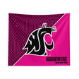 Pixsona Washington State Cougars Pink Implosion Tapestry | Personalized | Custom