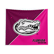 Pixsona Florida Gators Pink Implosion Tapestry | Personalized | Custom