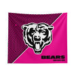 Pixsona Chicago Bears Pink Implosion Tapestry | Personalized | Custom