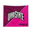 Pixsona Ohio State Buckeyes Pink Implosion Tapestry | Personalized | Custom