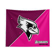 Pixsona Illinois State Redbirds Pink Implosion Tapestry | Personalized | Custom