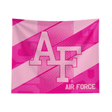 Pixsona Air Force Falcons Pink Motion Tapestry