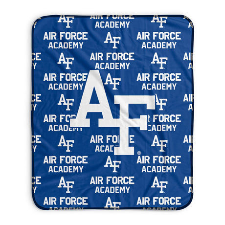Pixsona Air Force Falcons Repeat Pixel Fleece Blanket