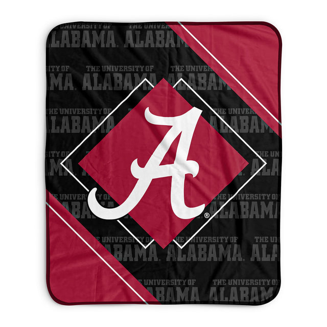Pixsona Alabama Crimson Tide Boxed Pixel Fleece Blanket