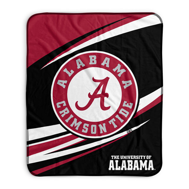 Pixsona Alabama Crimson Tide Velocity Pixel Fleece Blanket