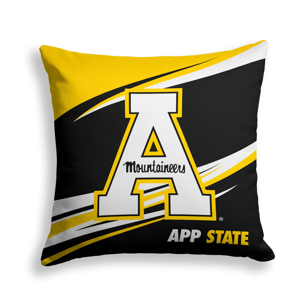 Pixsona Appalachian State Mountaineers Velocity Throw Pillow