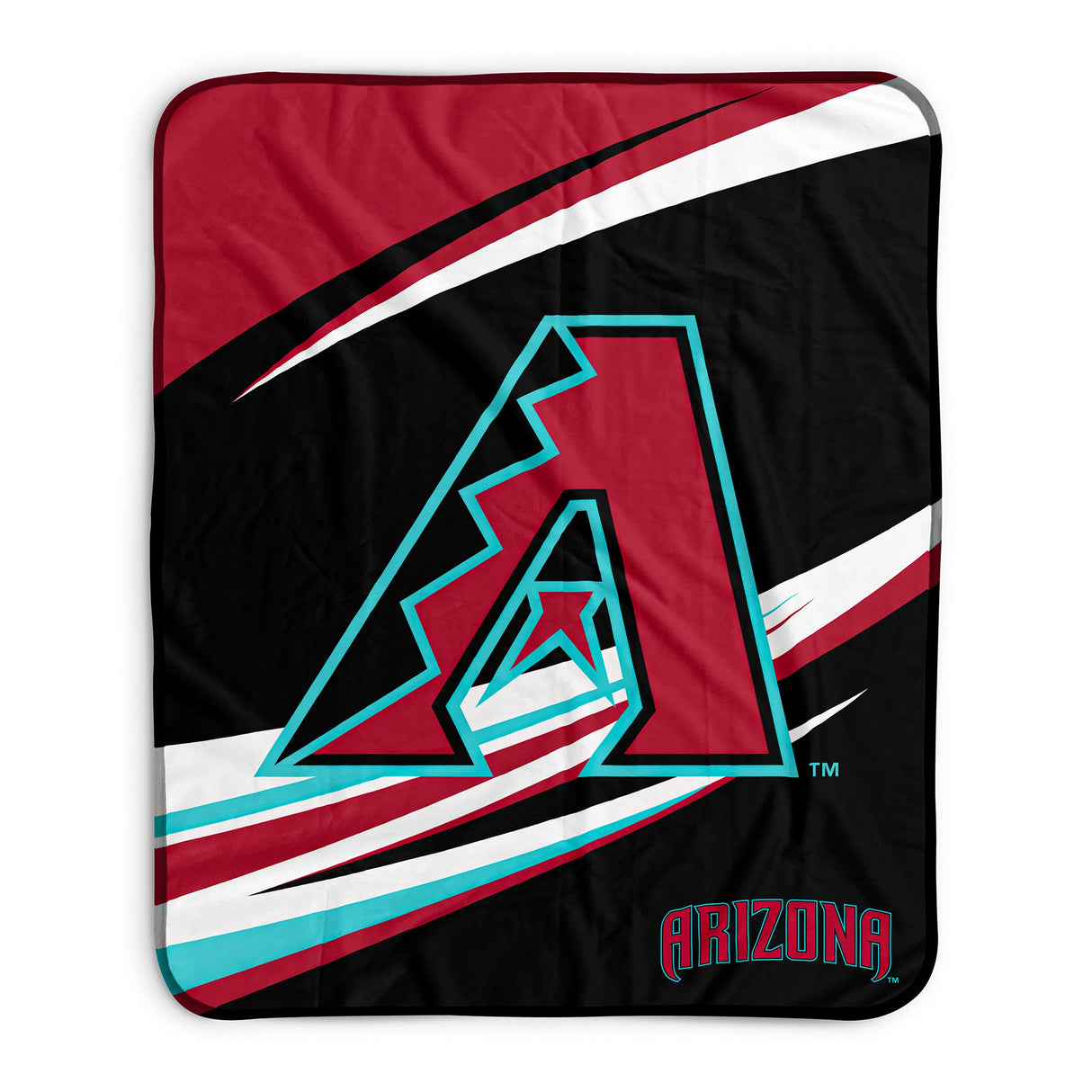 Pixsona Arizona Diamondbacks Velocity Pixel Fleece Blanket