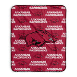 Pixsona Arkansas Razorbacks Repeat Pixel Fleece Blanket