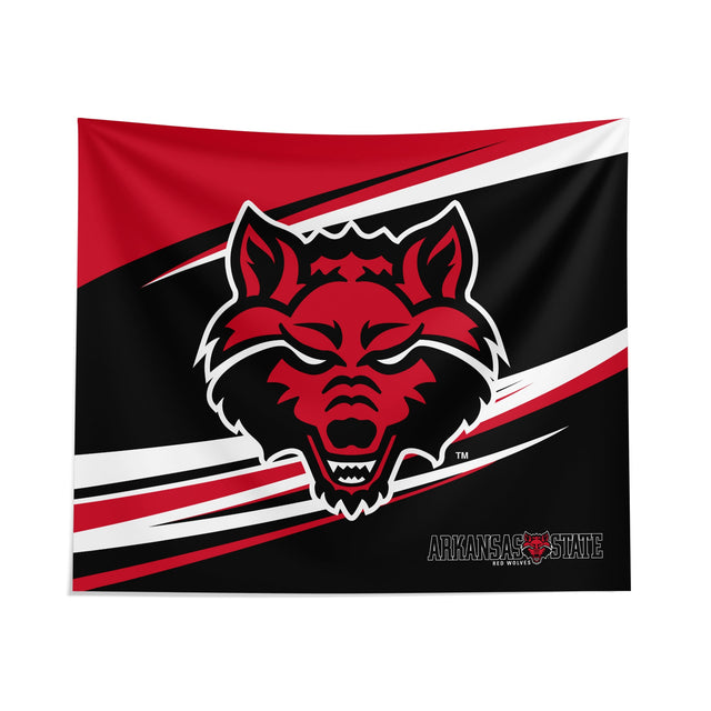 Pixsona Arkansas State Red Wolves Velocity Tapestry