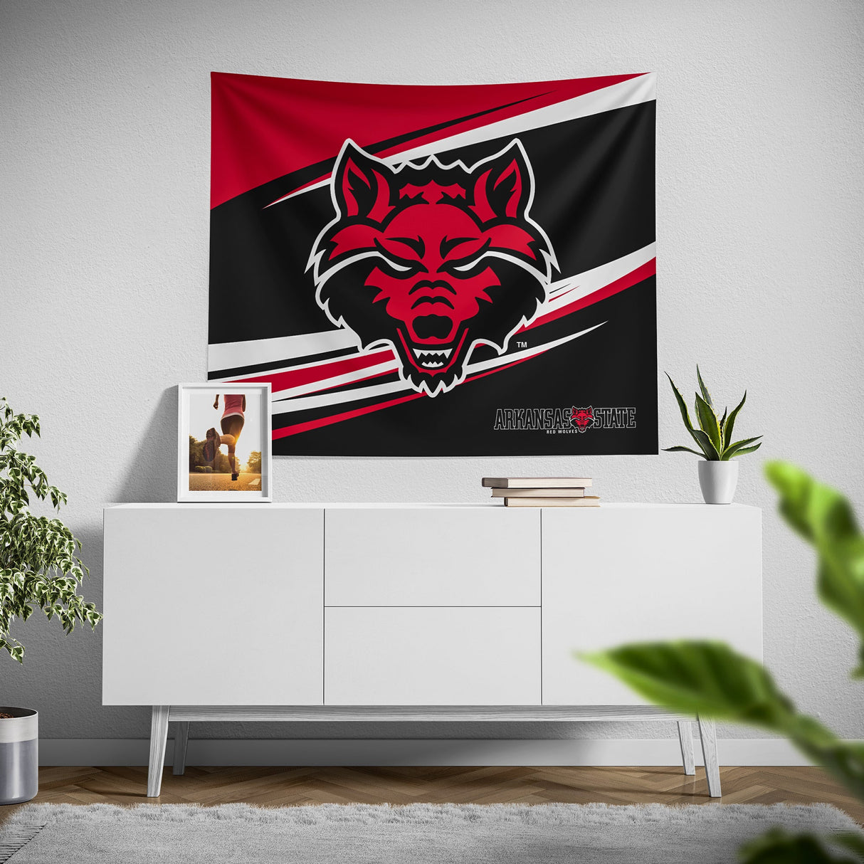 Pixsona Arkansas State Red Wolves Velocity Tapestry