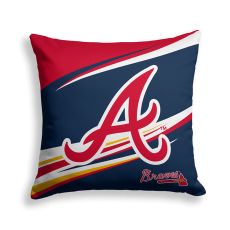 Pixsona Atlanta Braves Velocity Throw Pillow