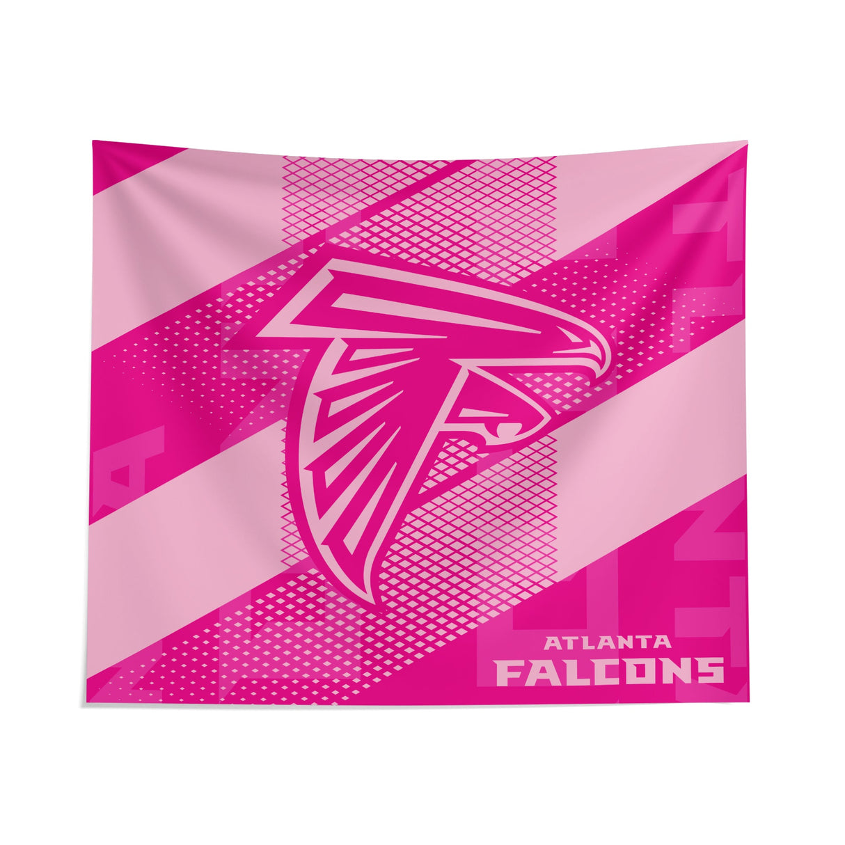 Pixsona Atlanta Falcons Pink Motion Tapestry