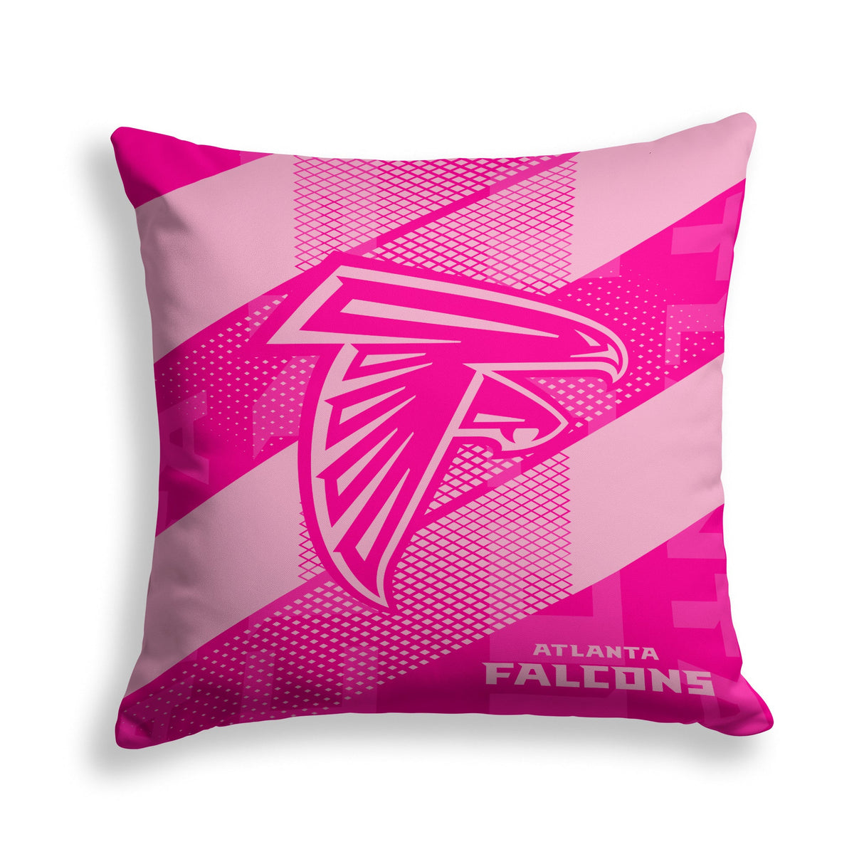 Pixsona Atlanta Falcons Pink Motion Throw Pillow