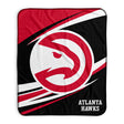 Pixsona Atlanta Hawks Velocity Pixel Fleece Blanket