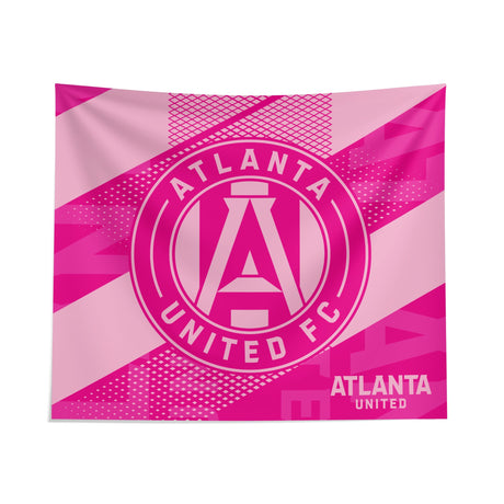 Pixsona Atlanta United FC Pink Motion Tapestry