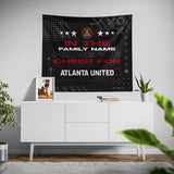 Pixsona Atlanta United Cheer Tapestry | Personalized | Custom