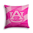 Pixsona Auburn Tigers Pink Motion Throw Pillow