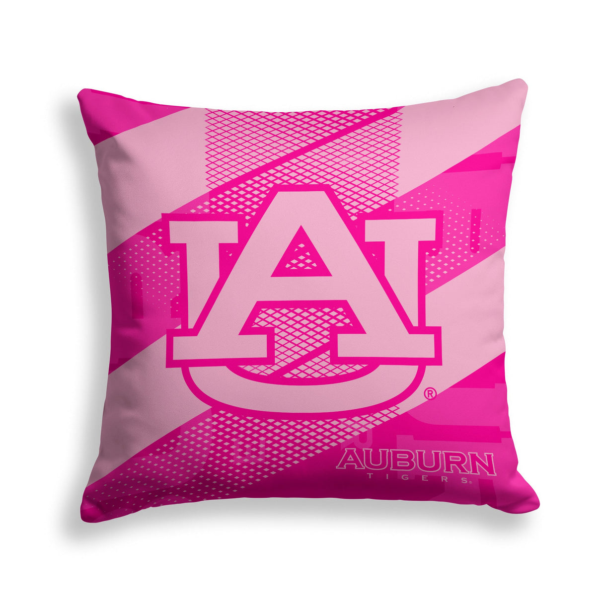 Pixsona Auburn Tigers Pink Motion Throw Pillow