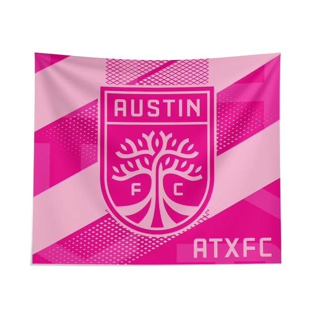 Pixsona Austin FC Pink Motion Tapestry