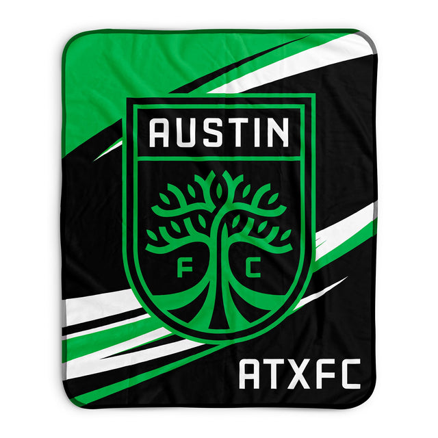 Pixsona Austin FC Velocity Pixel Fleece Blanket