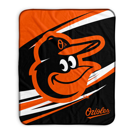 Pixsona Baltimore Orioles Velocity Pixel Fleece Blanket