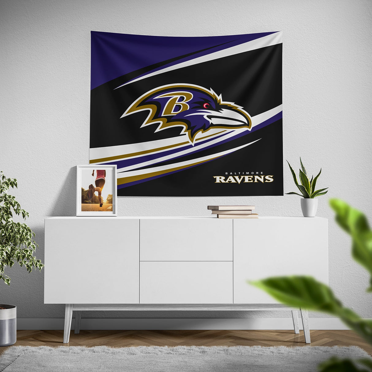 Pixsona Baltimore Ravens Velocity Tapestry