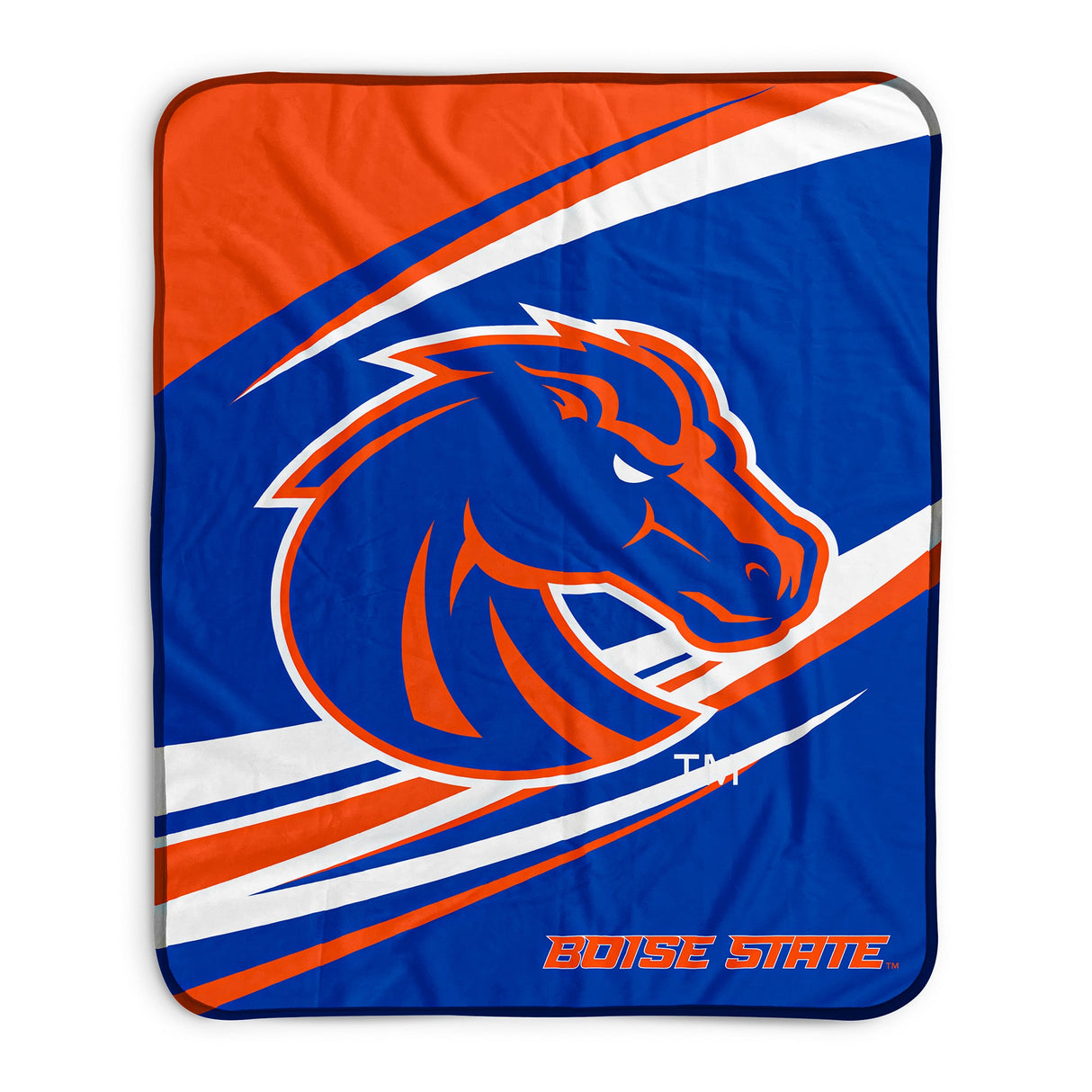 Pixsona Boise State Broncos Velocity Pixel Fleece Blanket