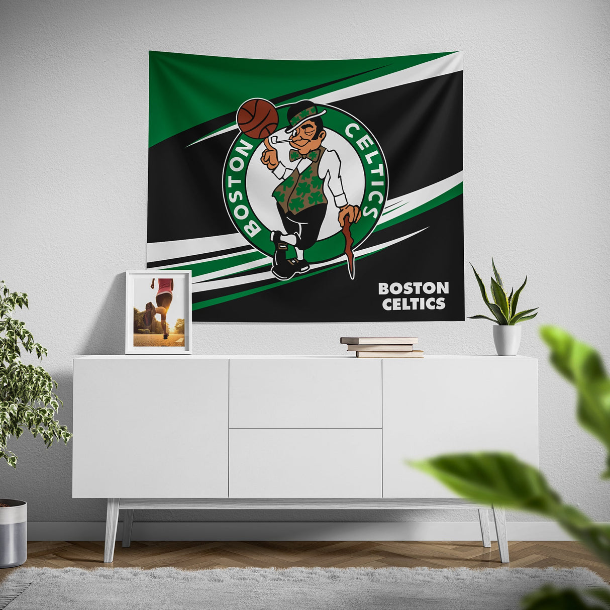 Pixsona Boston Celtics Velocity Tapestry