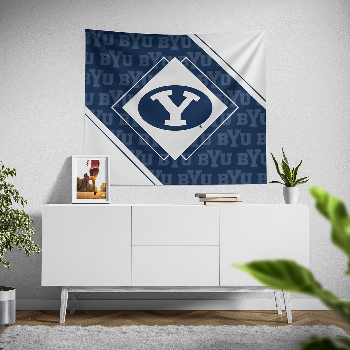 Pixsona Brigham Young Cougars Boxed Tapestry