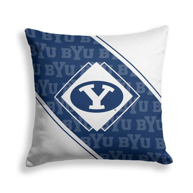 Pixsona Brigham Young Cougars Boxed Throw Pillow