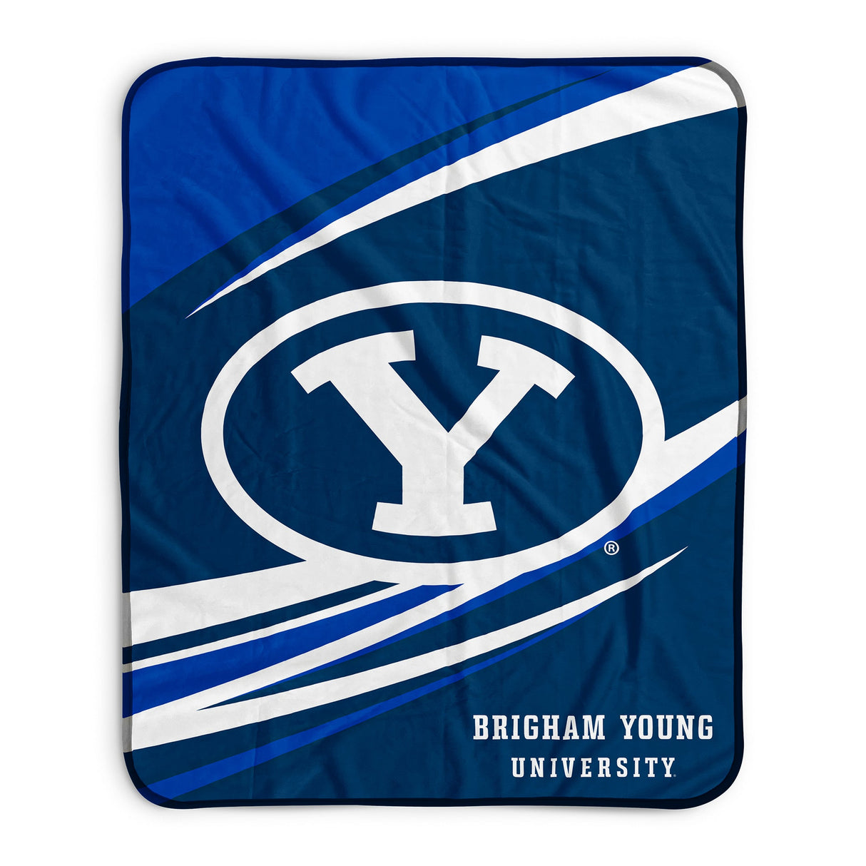 Pixsona Brigham Young Cougars Velocity Pixel Fleece Blanket