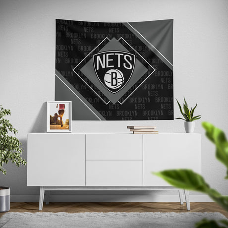 Pixsona Brooklyn Nets Boxed Tapestry