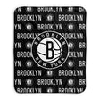 Pixsona Brooklyn Nets Repeat Pixel Fleece Blanket