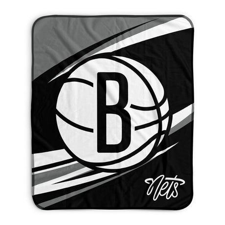 Pixsona Brooklyn Nets Velocity Pixel Fleece Blanket