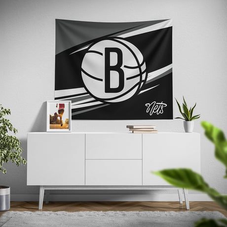 Pixsona Brooklyn Nets Velocity Tapestry