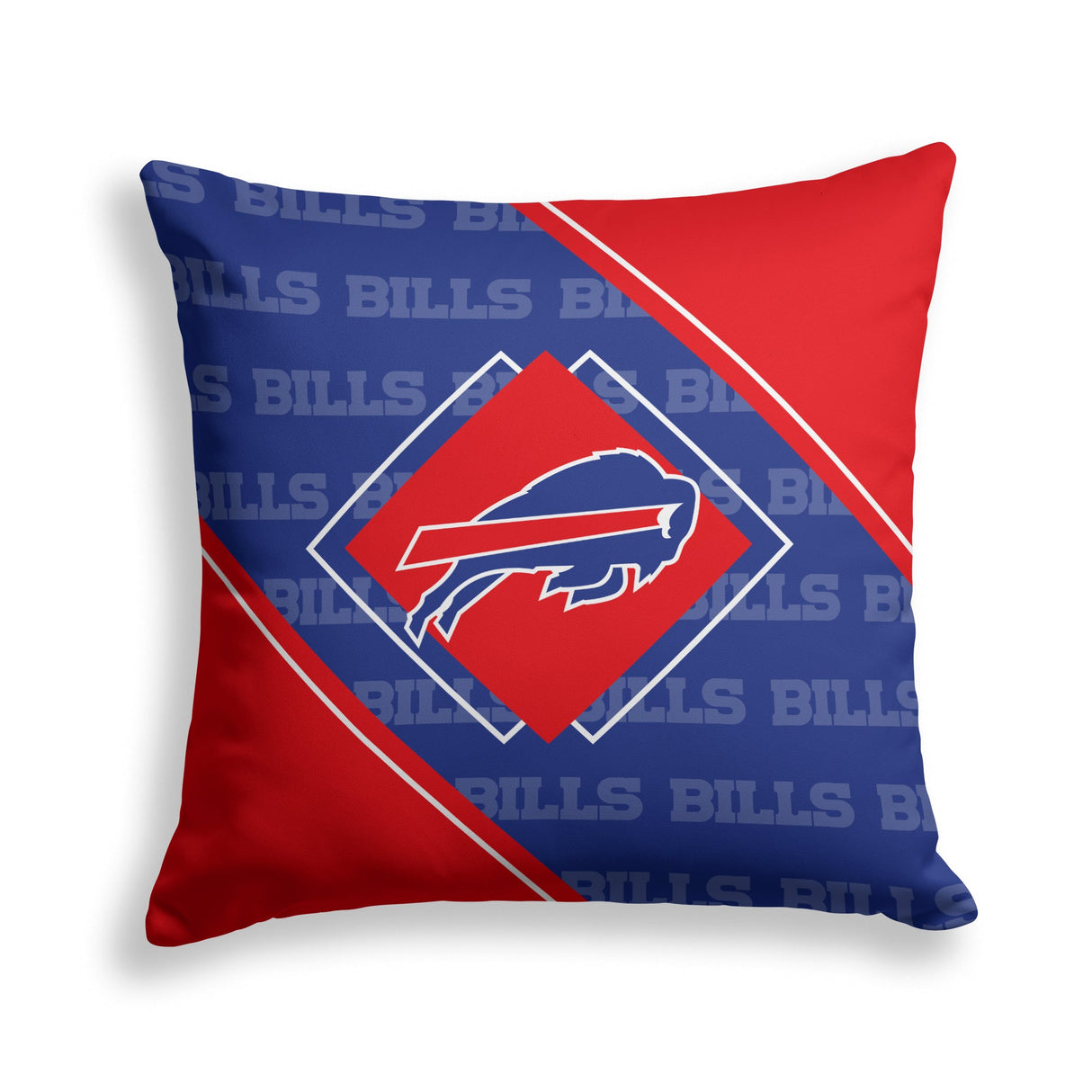 Pixsona Buffalo Bills Boxed Throw Pillow