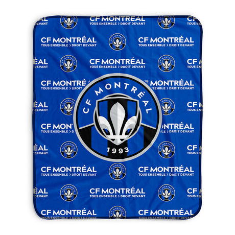 Pixsona CF Montreal Repeat Pixel Fleece Blanket