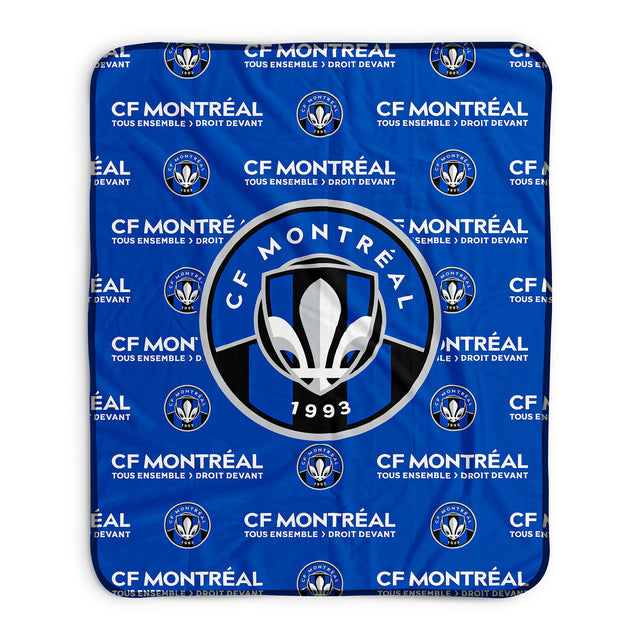 Pixsona CF Montreal Repeat Pixel Fleece Blanket
