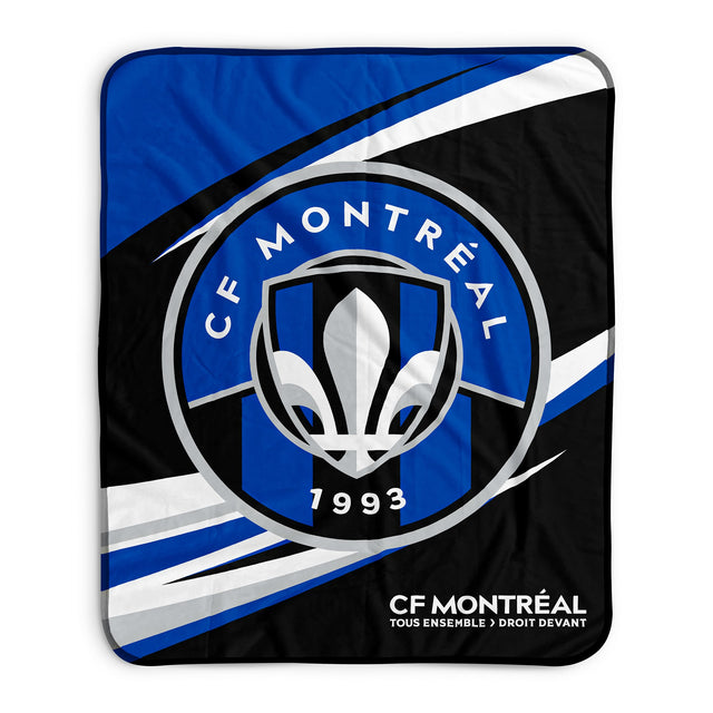 Pixsona CF Montreal Velocity Pixel Fleece Blanket