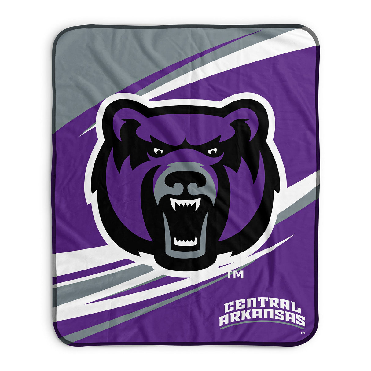 Pixsona Central Arkansas Bears Velocity Pixel Fleece Blanket