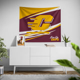 Pixsona Central Michigan Chippewas Velocity Tapestry