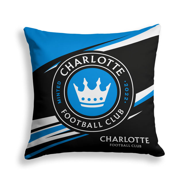 Pixsona Charlotte FC Velocity Throw Pillow