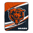 Pixsona Chicago Bears Velocity Pixel Fleece Blanket