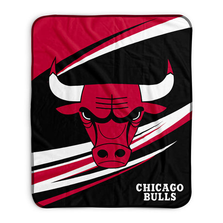 Pixsona Chicago Bulls Velocity Pixel Fleece Blanket