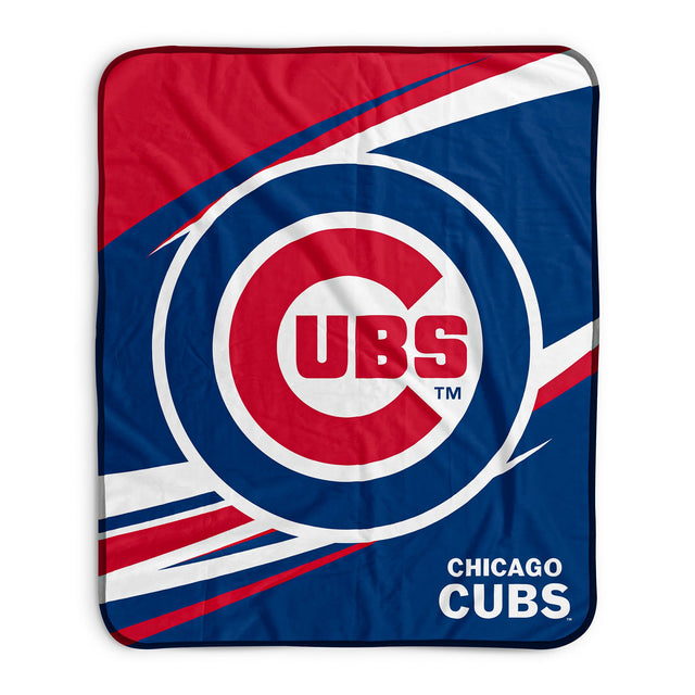 Pixsona Chicago Cubs Velocity Pixel Fleece Blanket