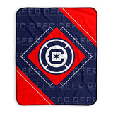 Pixsona Chicago Fire FC Boxed Pixel Fleece Blanket