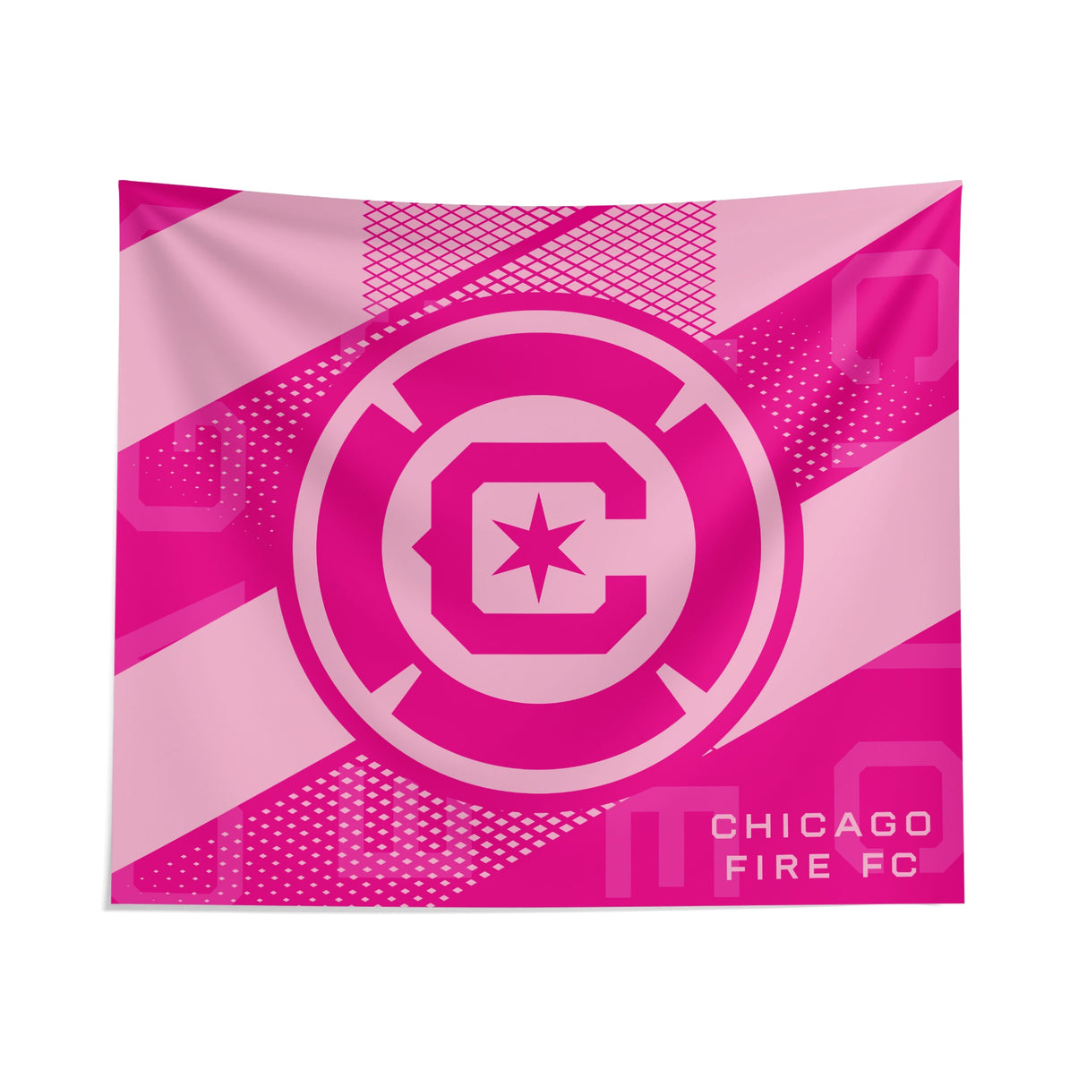 Pixsona Chicago Fire FC Pink Motion Tapestry